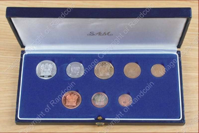 *#* 1990 SA Proof Set in Original SA Mint box Mintage 10239 !!! *#*