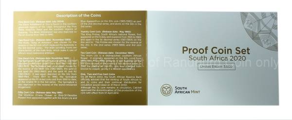 2020_SA_Proof_Coin_Set_certrificate_obverse