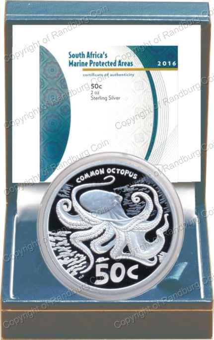 *#* 2016 Silver 2oz Marine Protected Areas Proof 50 cent - Mintage 76 *#*