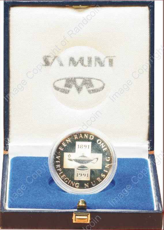 *#* 1991 SA Silver R1 Proof Nursing Mintage 8 675*#*