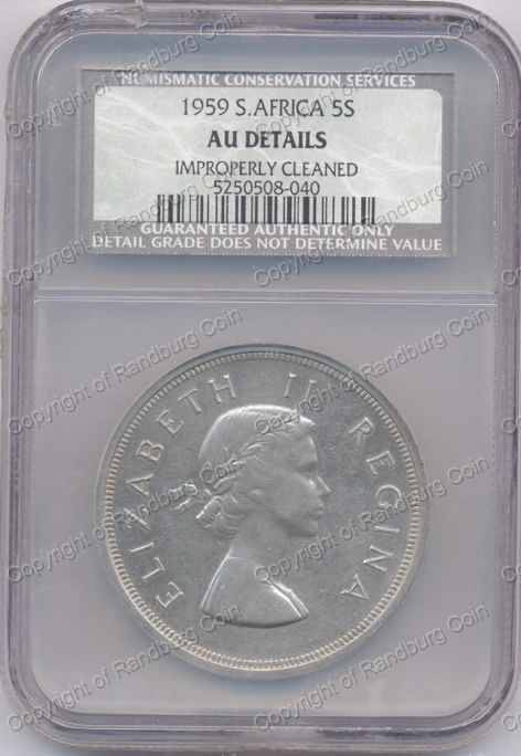 *#* 1959 CROWN NCS GRADED AU Details - Cleaned *#*