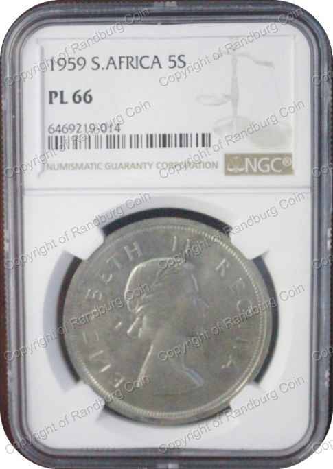 *#* 1959 CROWN NGC SLABBED PL 66 *#*