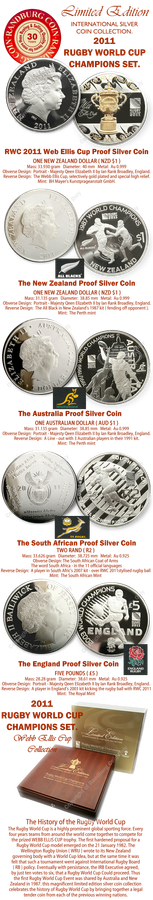 2011_Webb_Ellis_Rugby_World_Cup_Silver_Proof_Coin_Set
