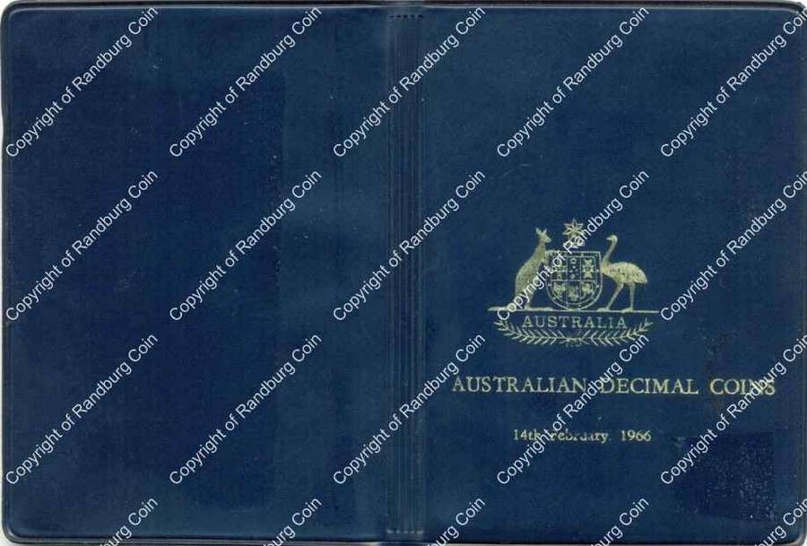 *#* Australia 1966 Decimal Coins Mint Pack *#*