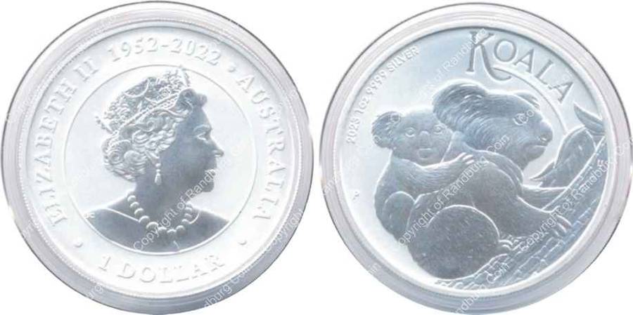 *#* 2023 Australia - Silver 1 oz - 1 Dollar Koala Coin #*