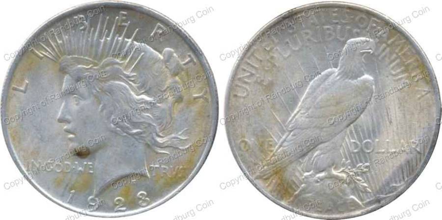 *#* USA 1923 Silver Peace Dollar *#*