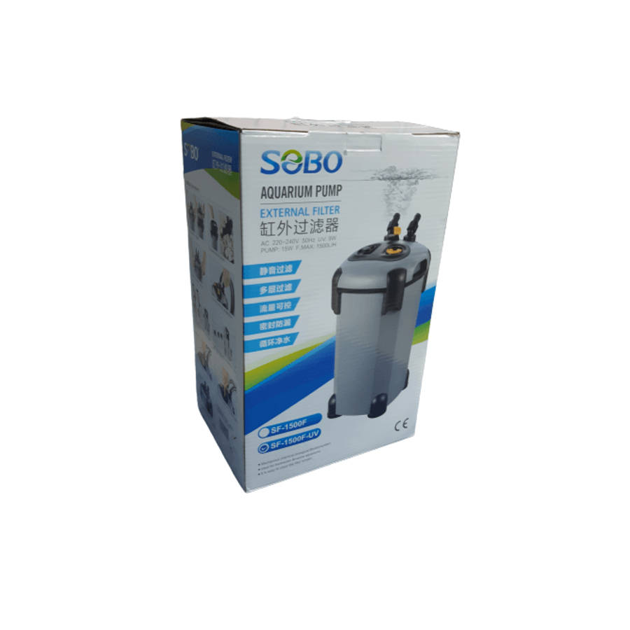 SOBO Canister Filter 1500L/H with UV