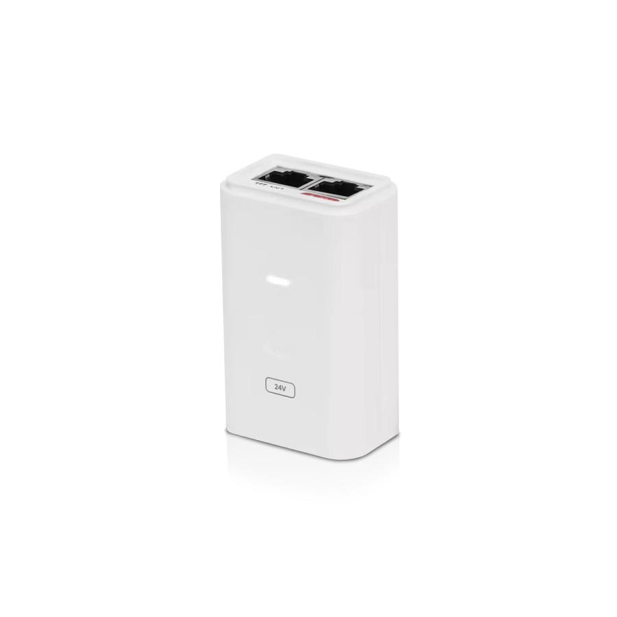 Ubiquiti Gigabit 24V 7W PoE Adapter | POE-24-7W-G-WH
