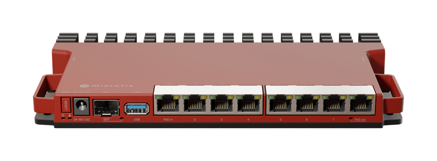 MikroTik 8 Gigabit 1x2.5Gbps SFP Dual Core Router | MT-RBL009UiGS-RM