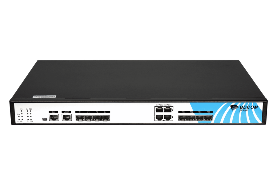 BDCOM 4 Port GPON OLT Headend - Dual Internal AC PSU