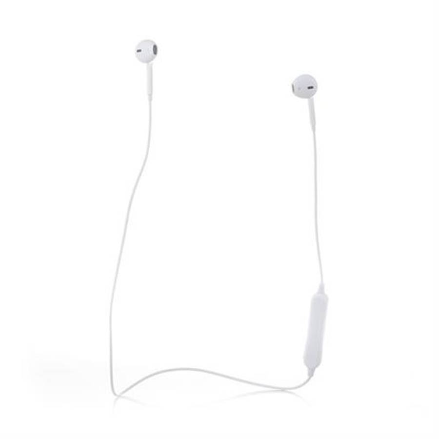 Ezra In Ear Bluetooth Handsfree Sweatproof White Earphones