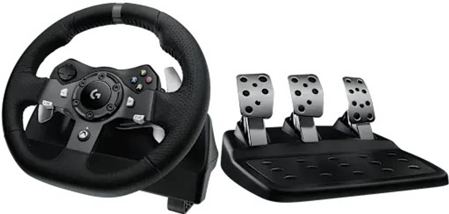 Logitech G29 Driving Force Steering Wheel And Pedals