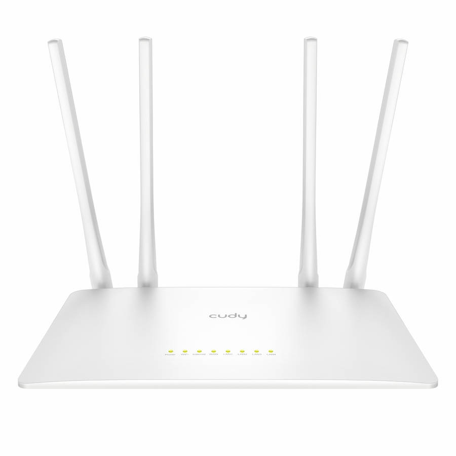 Cudy WR300S 300Mbps 5-Port Wi-Fi 4 Router  White