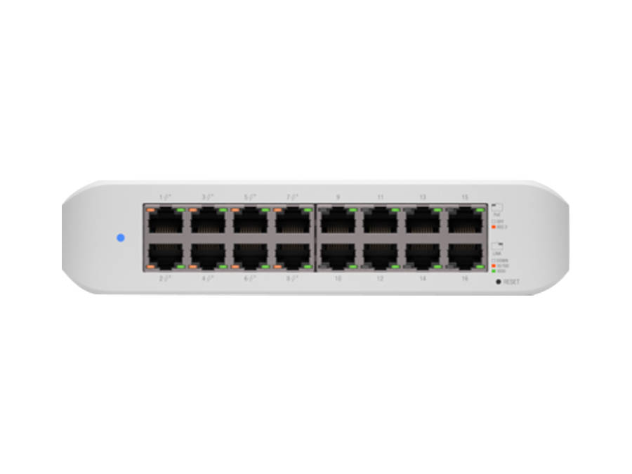 Ubiquiti UniFi Switch Lite 16 Port Gigabit 8PoE 45W