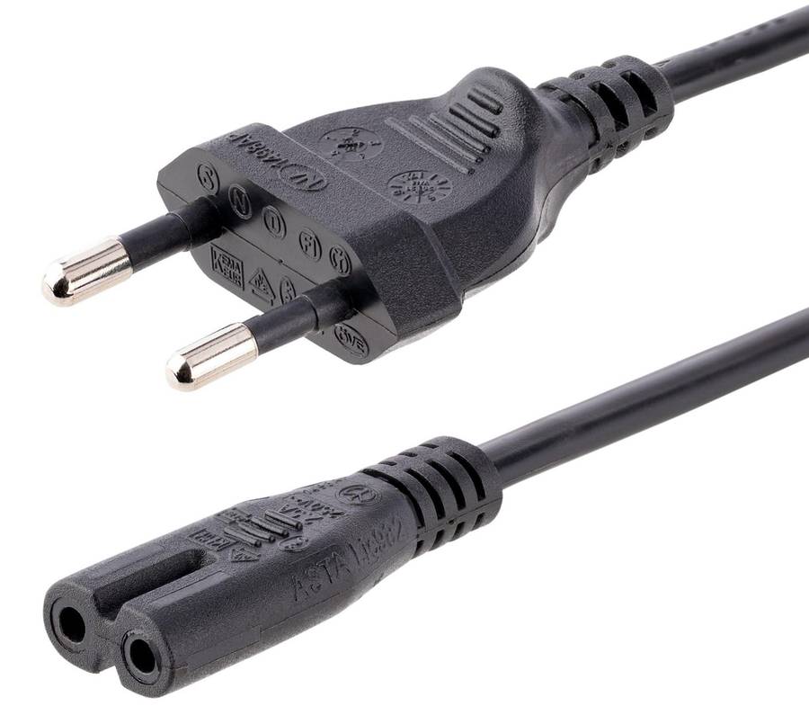 2 PIN FIGURE 8 2M POWERCORD