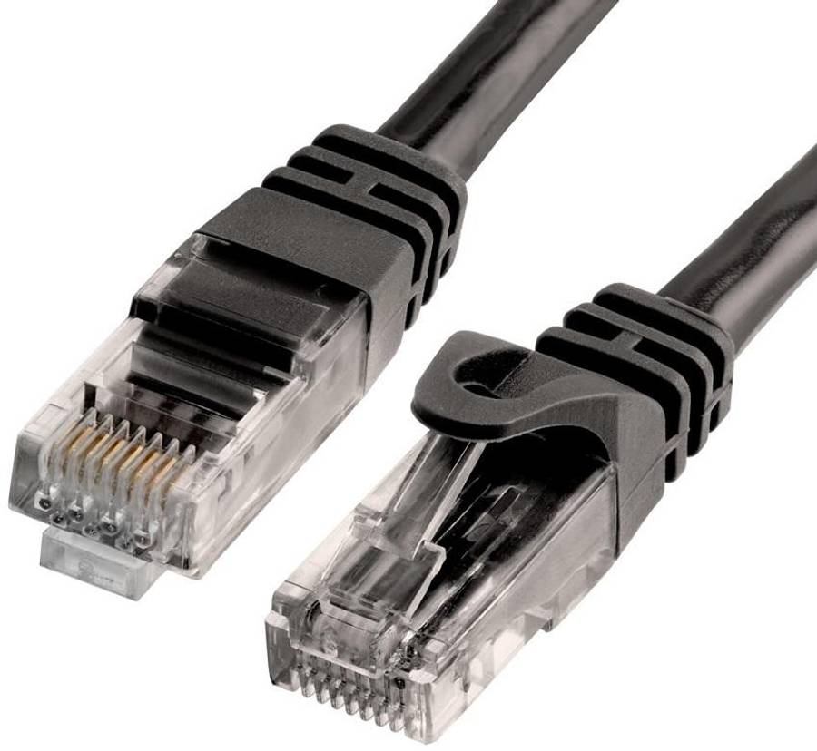 CAT5E 10MTR BLACK