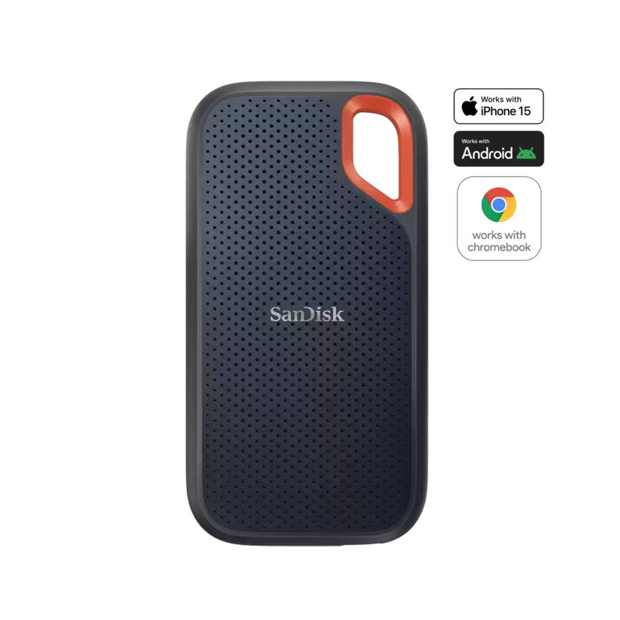SanDisk Extreme Portable SSD 1050MB/s R, 1000MB/s W, PC, MAC & Smartphone Compatiable, 2TB, 5 Y W...