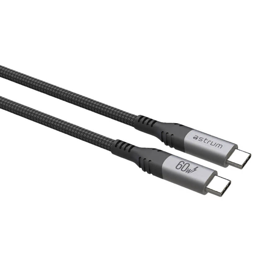 VMCC60 CABLE C-C 60W M-M 1.2M BRAID GR