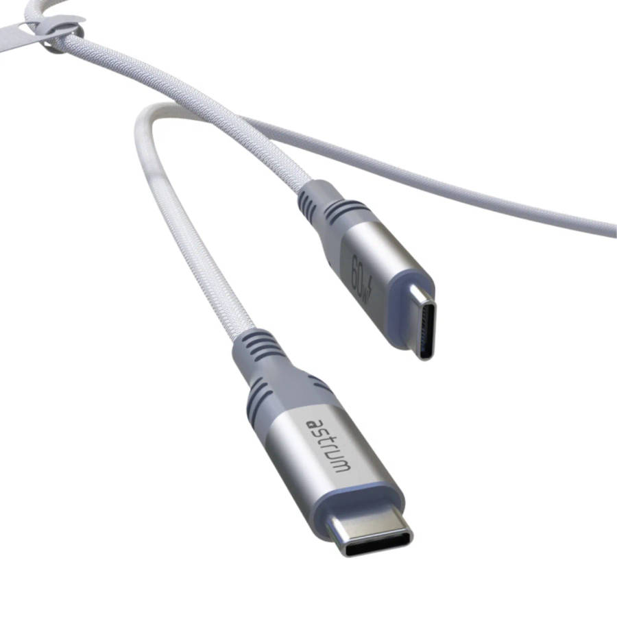 VMCC60 CABLE C-C 60W M-M 2.0M BRAID WH