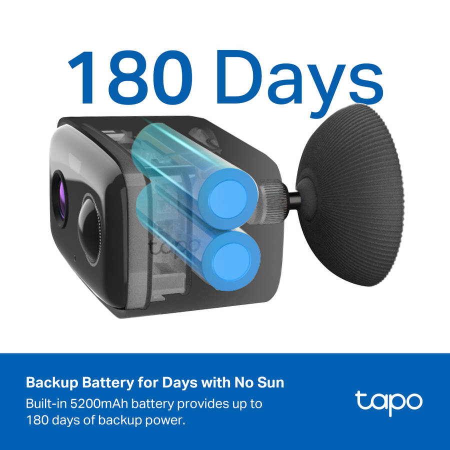 TP-LINK TAPO SOLAR POWER WIFI 1080P CAMERA