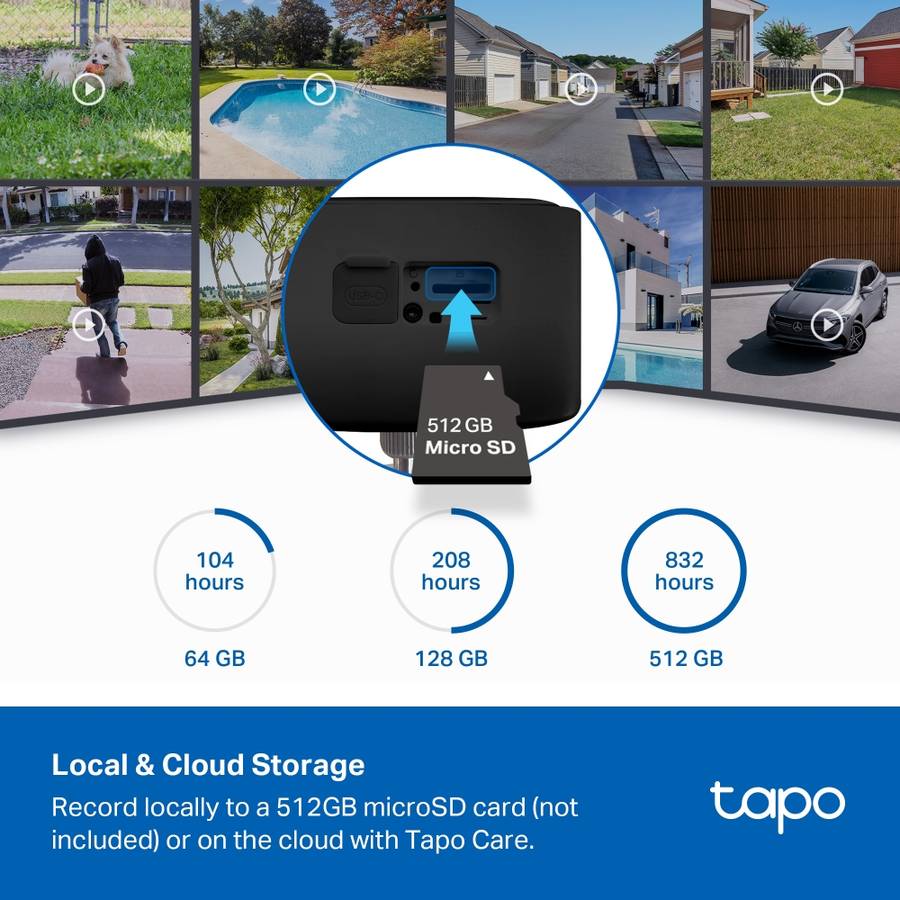 TP-LINK TAPO SOLAR POWER WIFI 1080P CAMERA