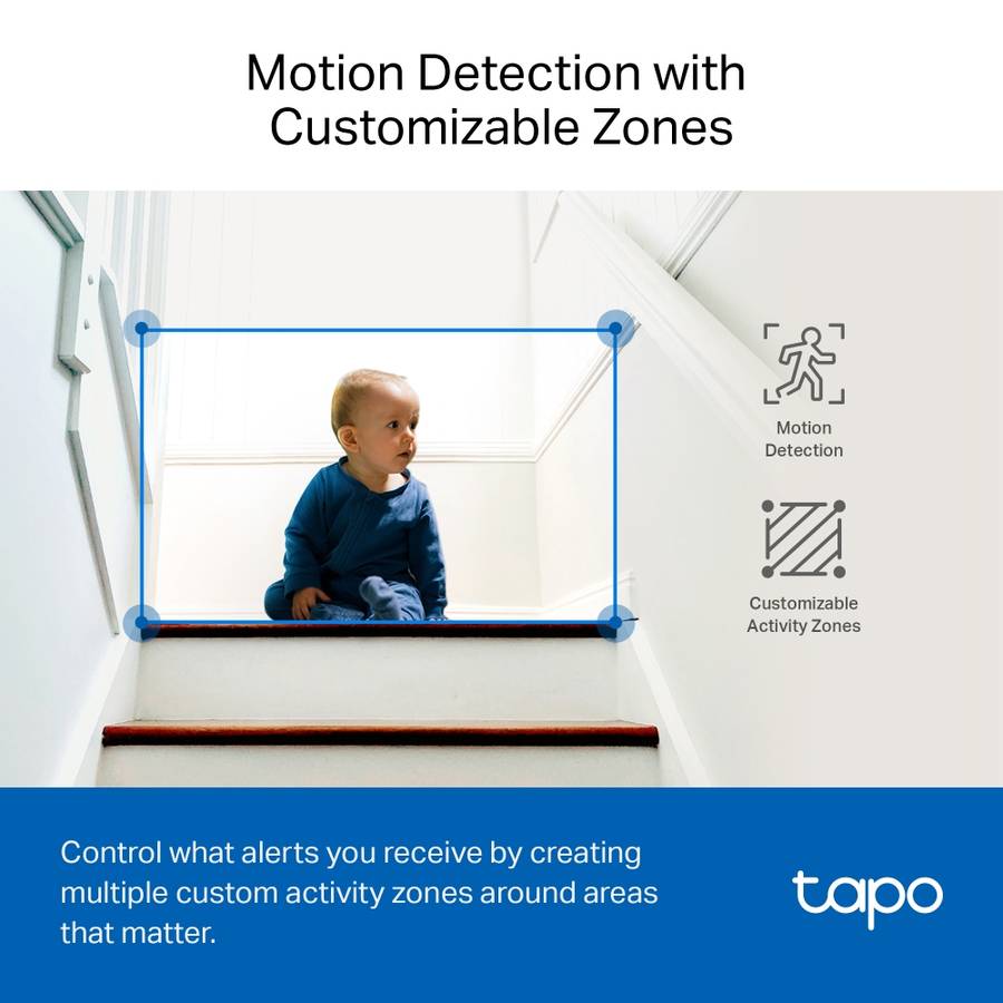 TP-LINK TAPO 3K 5MP PAN TILT WIFI