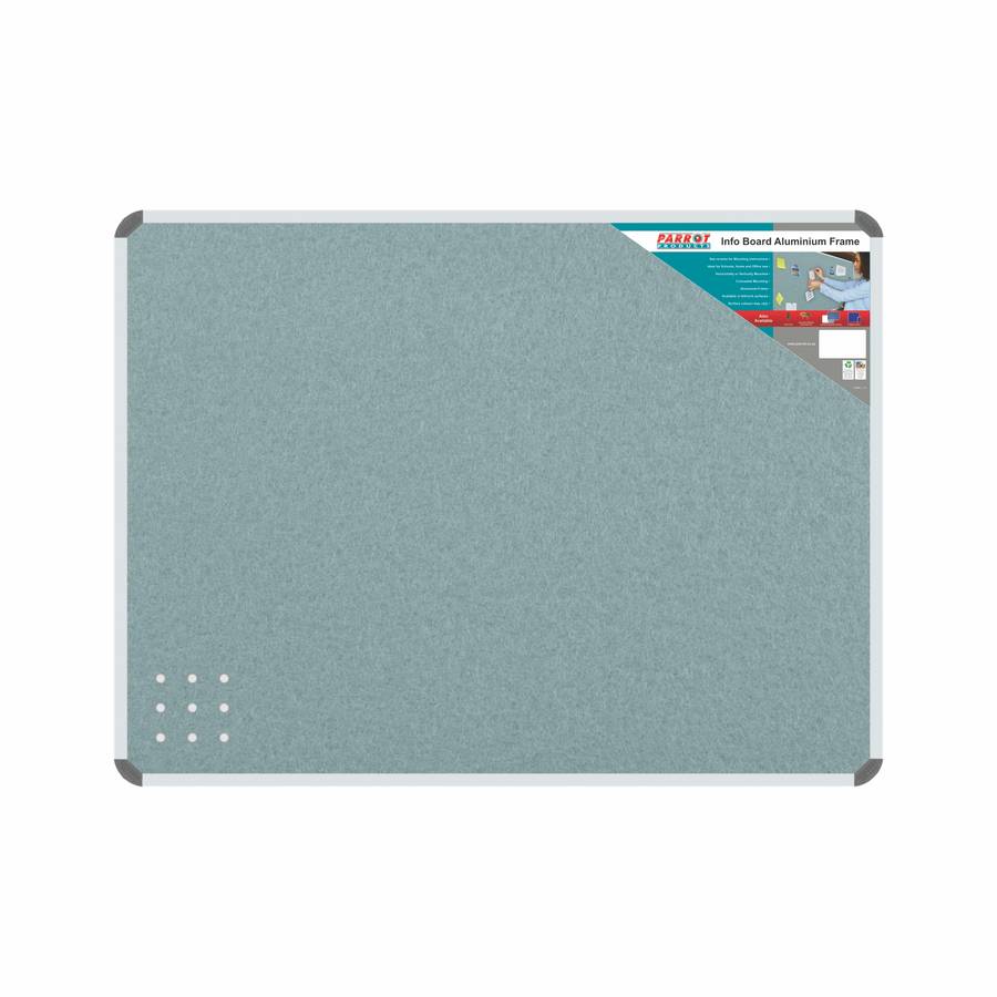 INFO BOARD ALUMINIUM FRAME 900*900MM GREY