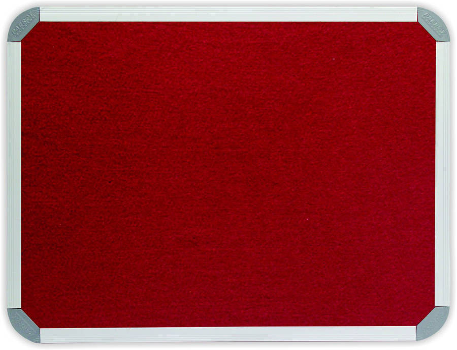 INFO BOARD ALUMINIUM FRAME 1200*900MM BURGANDY