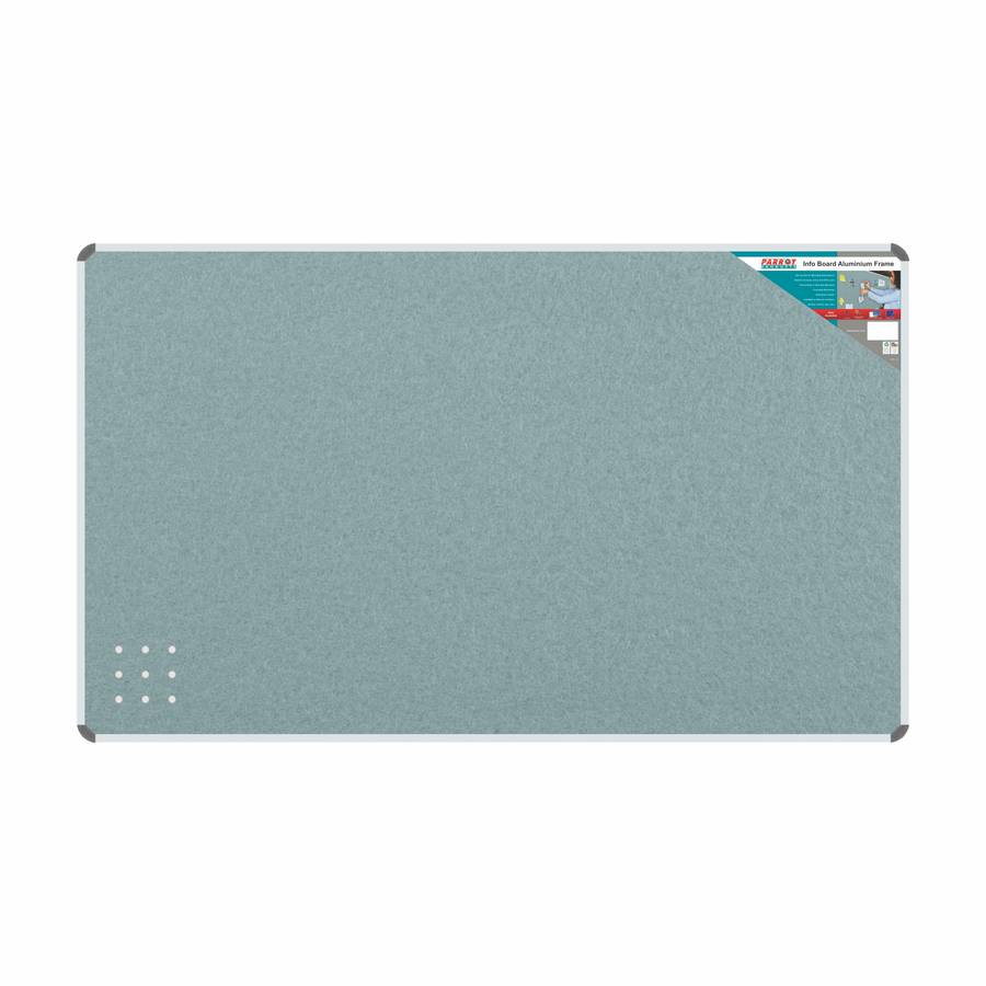 INFO BOARD ALUMINIUM FRAME 1500*900MM GREY