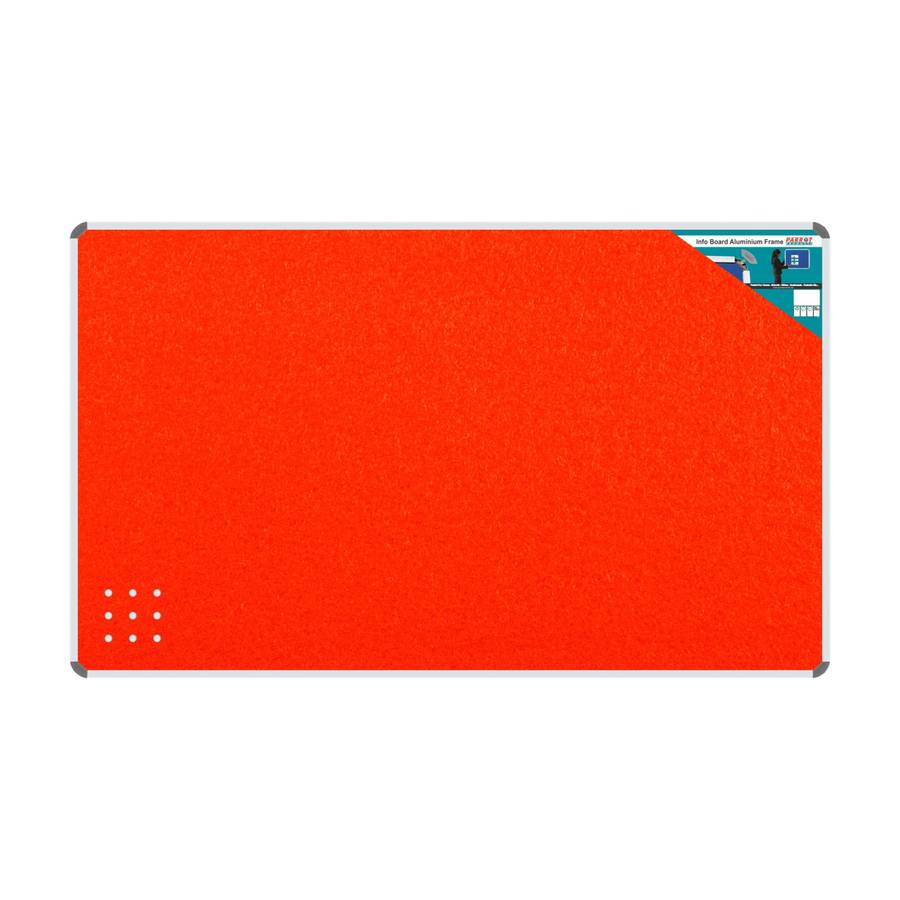 INFO BOARD ALUMINIUM FRAME 2000*1200MM ORANGE