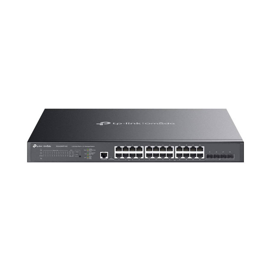 TP-LINK 24-PORT 2.5GB,4P 10GB SFP, L2+ MAN 16P...