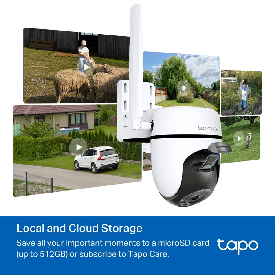 TP-LINK TAPO OUDOOR PAN TILT 4G/LTE CAMERA 1080P
