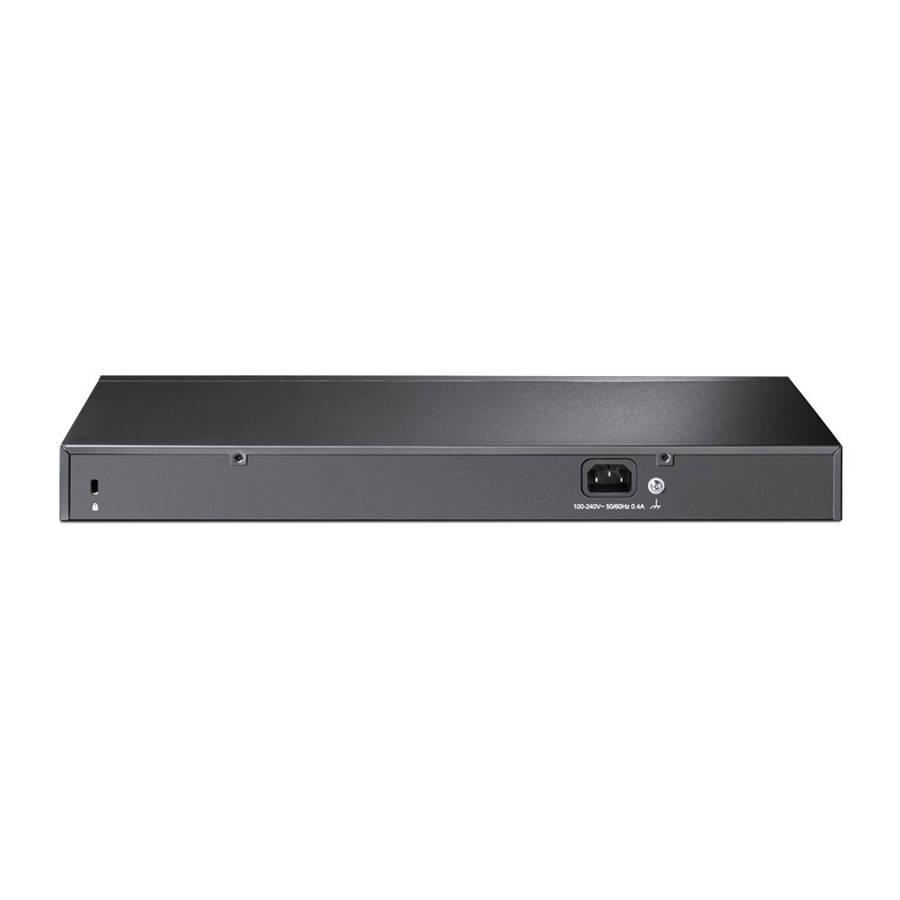 TP-LINK 16-PORT ADV FE POE+ 2P GBE, 2P GBE SFP