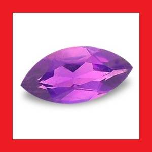 AMETHYST - RICH PURPLE MARQUISE FACET - 0.62cts