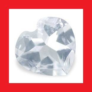 AQUAMARINE - AQUA BLUE HEART SHAPE - 0.185cts