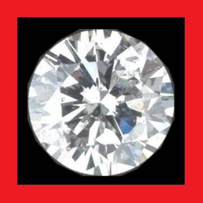 DIAMOND - COLOUR H ROUND SHAPE BRILLIANT CUT - 0.074cts
