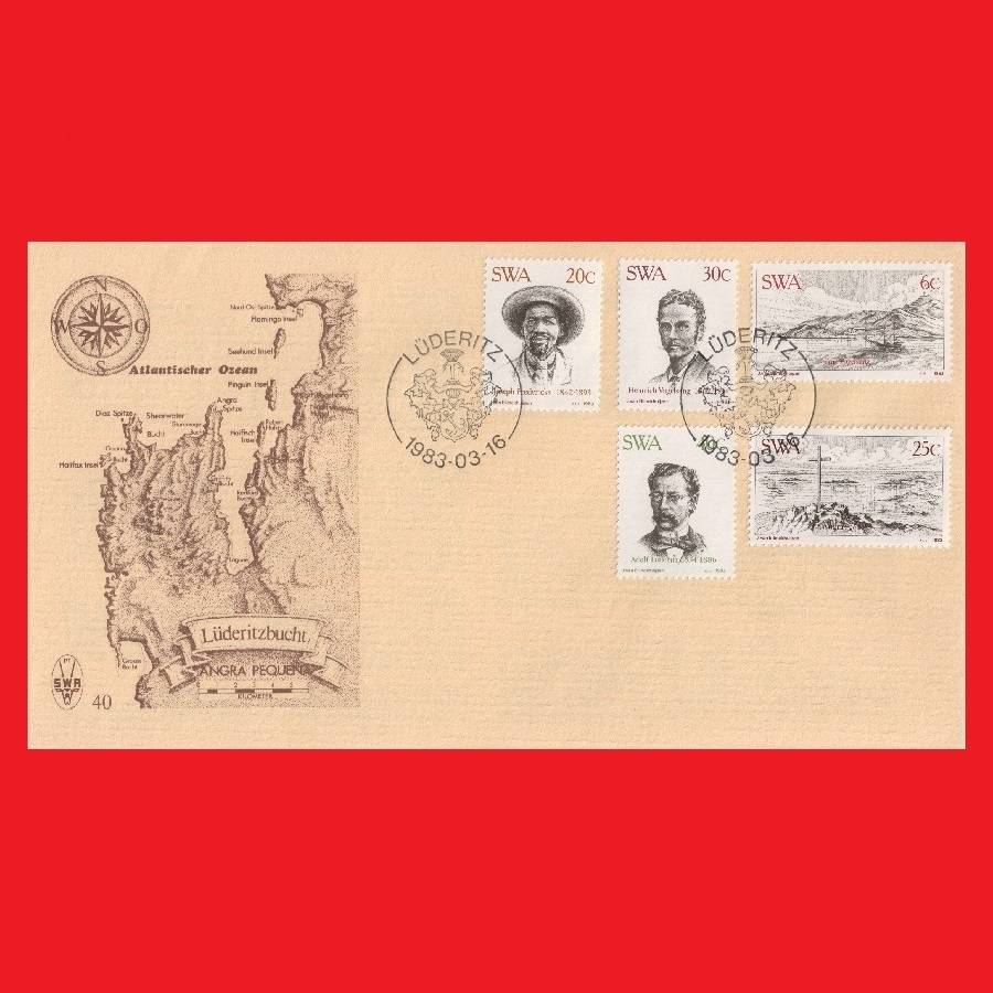 SOUTH WEST AFRICA FIRST DAY COVER 1983/03/16