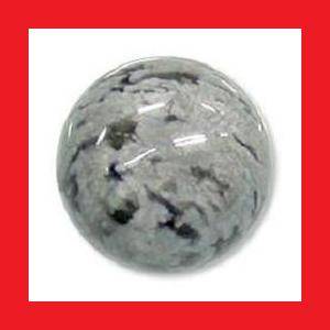 SNOWFLAKE OBSIDIAN - ROUND CABOCHON - 0.46cts
