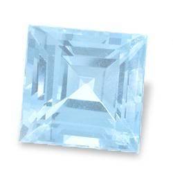 TOPAZ - SKY BLUE SQUARE FACET - 2.035cts