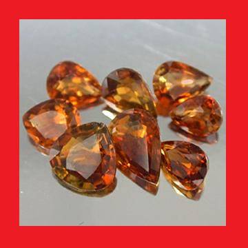 TOURMALINE - OLIVE PEAR FACET - 0.61cts