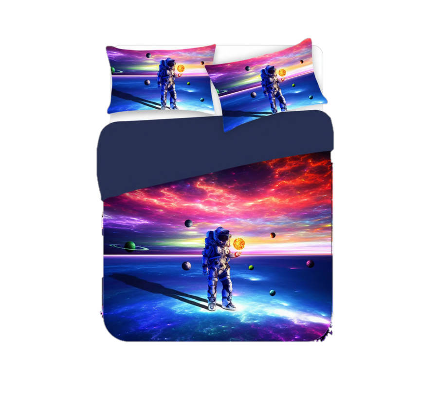 Spaceman Duvet Cover Set