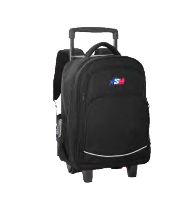 Boomerang Medium Trolley Backpack -Black (S-2946)