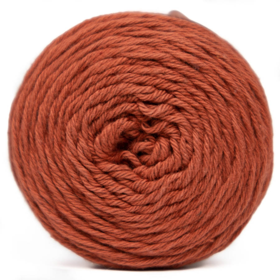 Elle Cottons Double Knit Plain 50G Colour 194- Brick