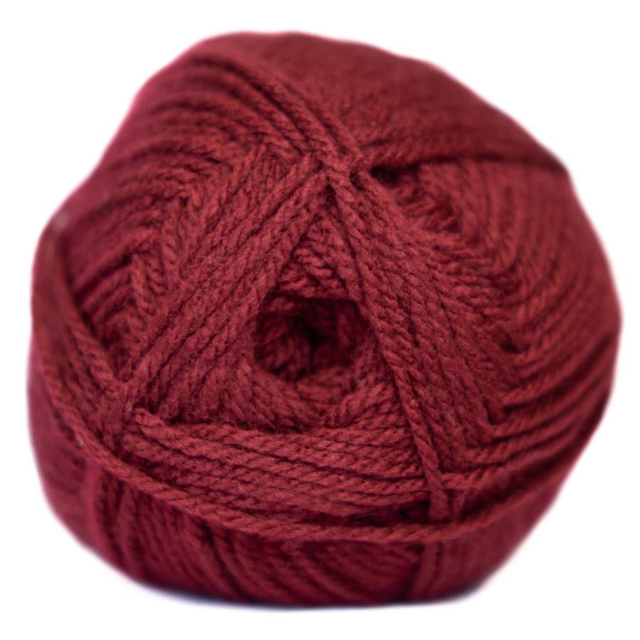 Charity Double Knit Plain 100G Colour 018 - Maroon