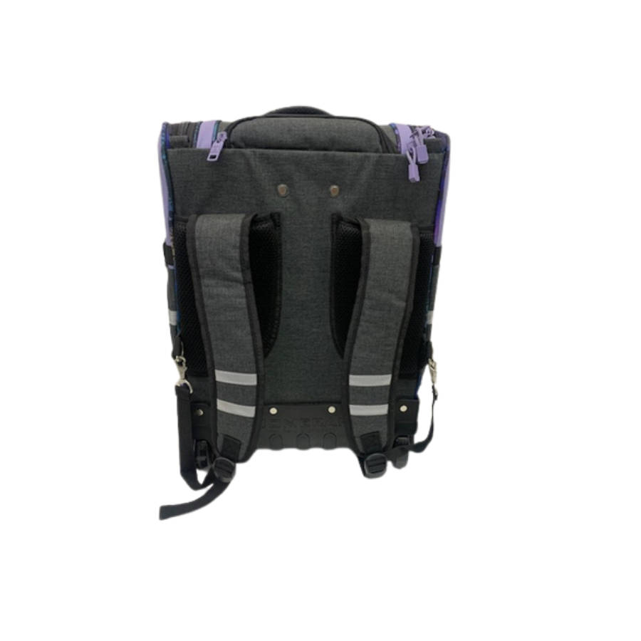 Boomerang Legand Hardbase XL Trolley- Purple Print /Grey