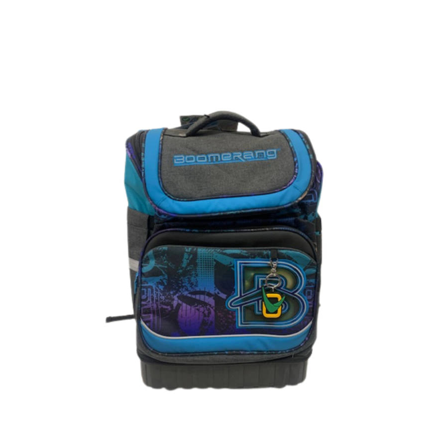 Boomerang Legand Hardbase XL Trolley- Blue Print /Grey
