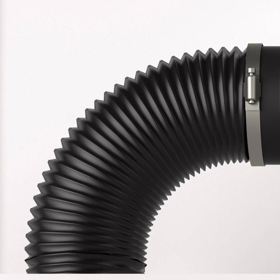 AC INFINITY, FLEXIBLE FOUR-LAYER DUCTING, 8-FT LONG, 8-INCH
