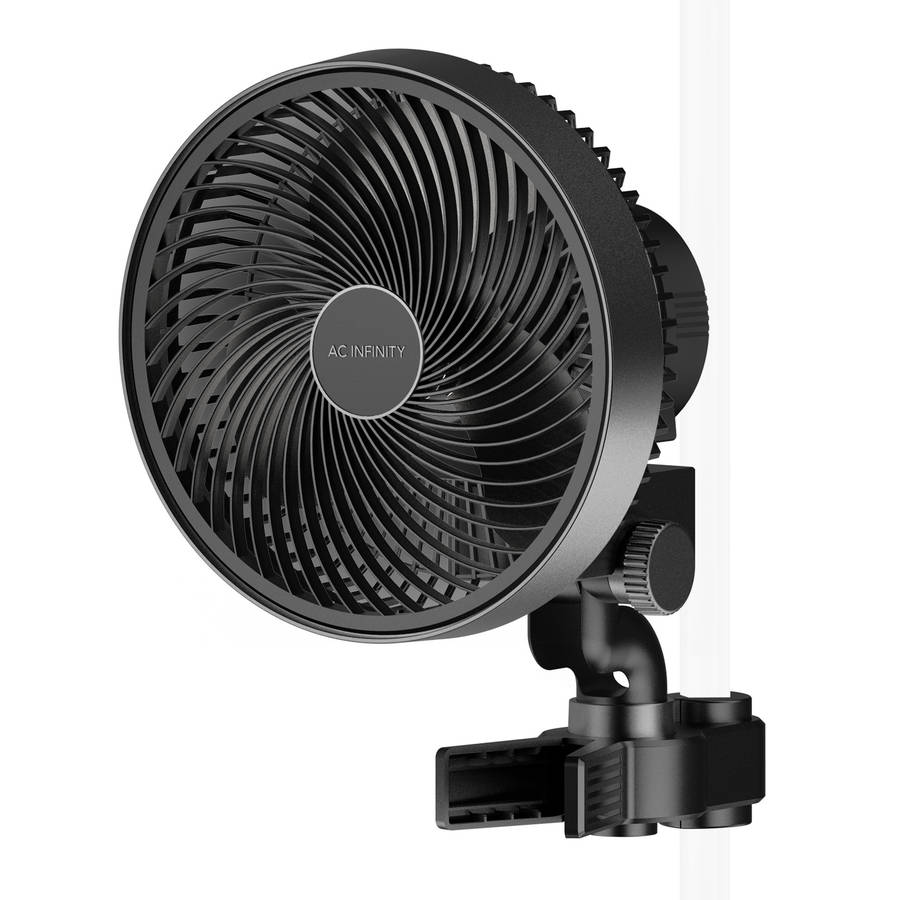 CLOUDRAY S6, GEN 2 GROW TENT CLIP FAN 6 WITH LONG-LIFE EC MOTOR, 10-LEVEL NATURAL WIND MODES &...