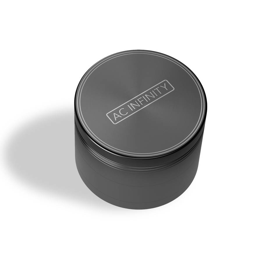 AC INFINITY 3-CHAMBER GRINDER, BLACK, 2.5-INCH
