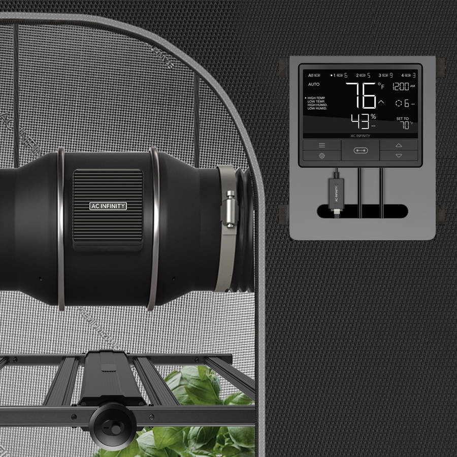 AC INFINITY UIS LIGHTING ADAPTER TYPE-B, FOR RJ11/12 CONNECTOR LIGHTS WITH RESISTOR DIMMERS
